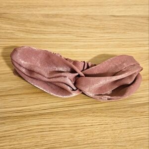Silky Pink Headband